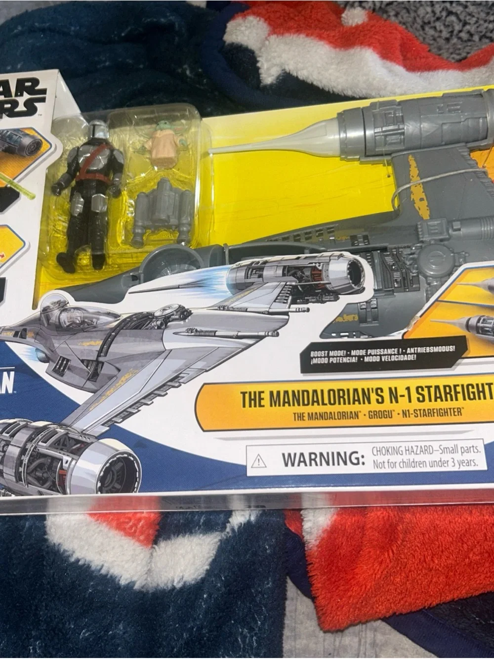 Star Wars Epic Hero Series The Mandalorian's N-1 Starfighter and Figure Set